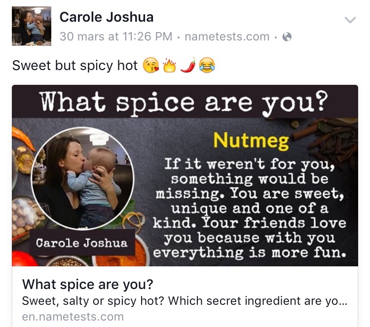 Test Style - What spice are you